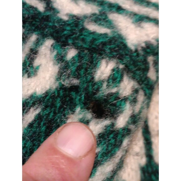 Vntg United Colors of Benetton Shetland Wool Sweater Women's Size Small Italy - Picture 6 of 6